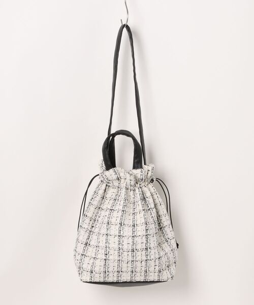 LUDICRUM(ルーディクルム)の「Tweed tote bag(トートバッグ・レディース・オフホワイト・FREE)」の21枚目の写真