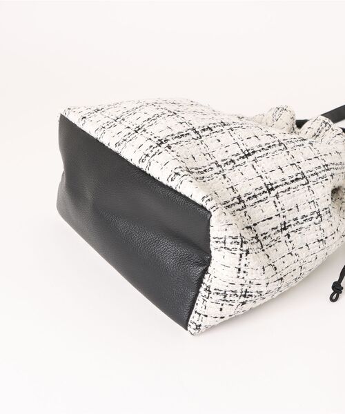 LUDICRUM(ルーディクルム)の「Tweed tote bag(トートバッグ・レディース・オフホワイト・FREE)」の22枚目の写真