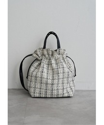 LUDICRUM（ルーディクルム）の「Tweed tote bag（トートバッグ）」