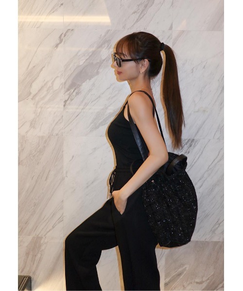 LUDICRUM(ルーディクルム)の「Tweed tote bag(トートバッグ・レディース・オフホワイト・FREE)」の9枚目の写真