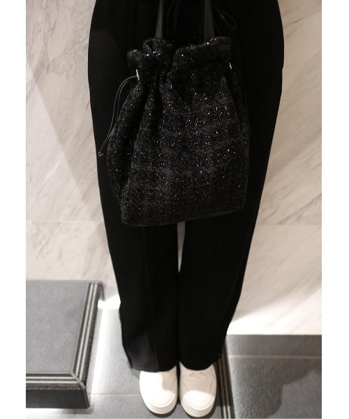 LUDICRUM(ルーディクルム)の「Tweed tote bag(トートバッグ・レディース・オフホワイト・FREE)」の10枚目の写真