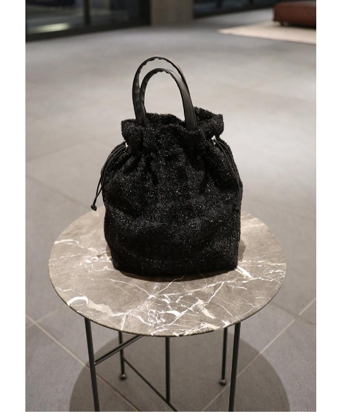 LUDICRUM(ルーディクルム)の「Tweed tote bag(トートバッグ・レディース・オフホワイト・FREE)」の11枚目の写真