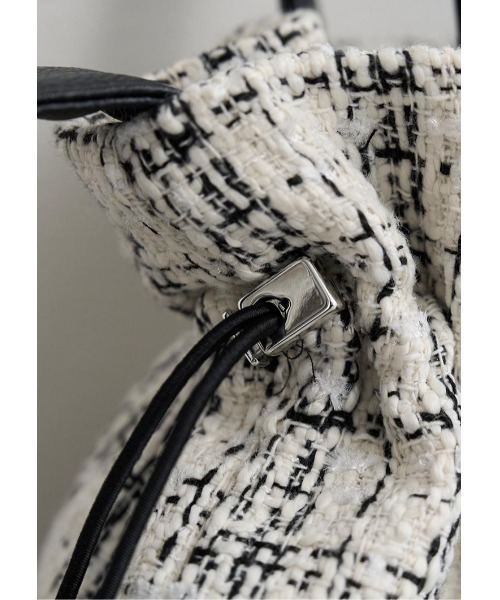 LUDICRUM(ルーディクルム)の「Tweed tote bag(トートバッグ・レディース・オフホワイト・FREE)」の14枚目の写真
