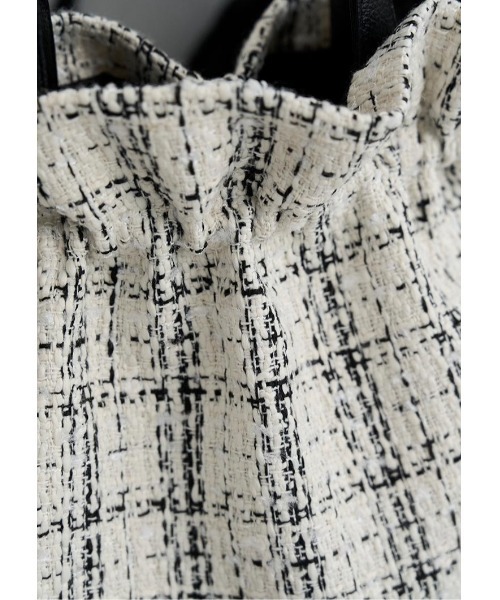 LUDICRUM(ルーディクルム)の「Tweed tote bag(トートバッグ・レディース・オフホワイト・FREE)」の18枚目の写真