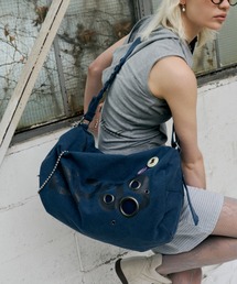 DTYYPE（ドタイプ）の「ロゴプリントアイレットボストンバッグ（ボストンバッグ）」