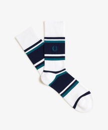 FRED PERRY（フレッドペリー）の「Tennis Stripes Socks/テニスストライプソックス（ソックス/靴下）」