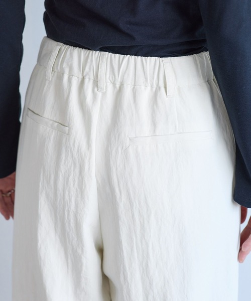 VIS(ビス)の「エアタンロールアップパンツ/イージーケア・防シワ(その他パンツ・レディース・キナリ/チャコールグレー・M/S)」の20枚目の写真