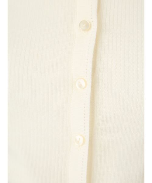 FRAY I.D(フレイアイディー)の「レースカラーニットカーディガン(カーディガン/ボレロ・レディース・ブラック/オフホワイト/グレー/ブルー・F)」の14枚目の写真