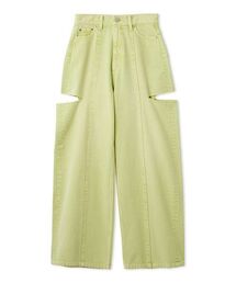 FRAY I.D | 【00サイズあり】カットアウトバレルデニムパンツ(デニムパンツ)