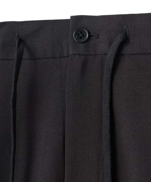 UNION STATION（ユニオンステーション）の「ポリエステルトロピカルスリムイージー＜ハンドウォッシャブル＞（その他パンツ・メンズ・ブラック/グレー/ベージュ・M/LL/L/S）」の16枚目の写真