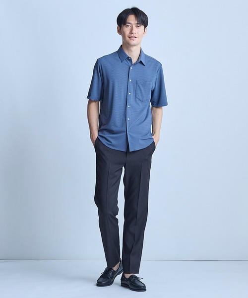 UNION STATION（ユニオンステーション）の「ポリエステルトロピカルスリムイージー＜ハンドウォッシャブル＞（その他パンツ・メンズ・ブラック/グレー/ベージュ・M/LL/L/S）」の12枚目の写真