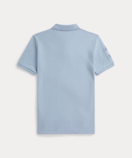 POLO RALPH LAUREN CHILDRENSWEAR（ポロ ラルフ ローレン チルドレンズウェア）の「Big Pony コットン メッシュ ポロシャツ（ポロシャツ・キッズ・ブルー系5・XL/S/M/L）」の4枚目の写真