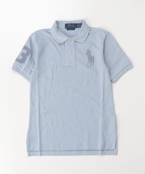 POLO RALPH LAUREN CHILDRENSWEAR（ポロ ラルフ ローレン チルドレンズウェア）の「Big Pony コットン メッシュ ポロシャツ（ポロシャツ・キッズ・ブルー系5・XL/S/M/L）」の3枚目の写真