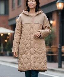 N.s（エヌドットエス）の「【OP/オーピー】レディース　リバーシブル　キルトジャケット　ブルゾン（ブルゾン）」