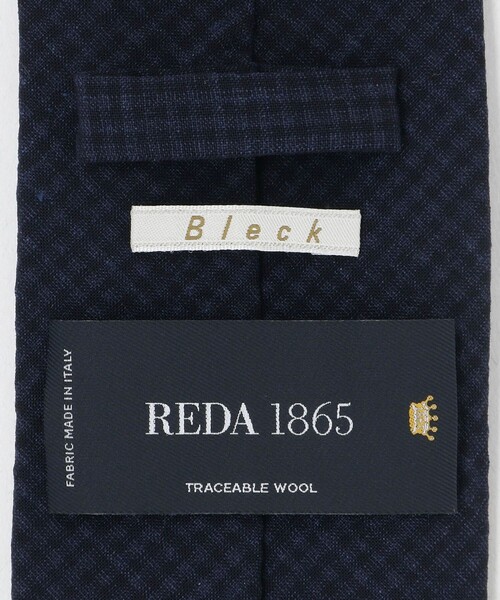 green label relaxing（グリーンレーベルリラクシング）の「＜Bleck＞8.0cm REDA サッカー ネクタイ（ネクタイ・メンズ・ライム/ピンク/モカ/ネイビー・FREE）」の14枚目の写真