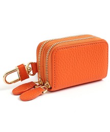 THE MILES（ザ マイルズ）の「"01"本革 ラウンドファスナー ダブルポケット スマートキーケース（キーケース/キーアクセサリー）」