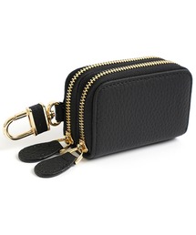 THE MILES（ザ マイルズ）の「"01"本革 ラウンドファスナー ダブルポケット スマートキーケース（キーケース/キーアクセサリー）」