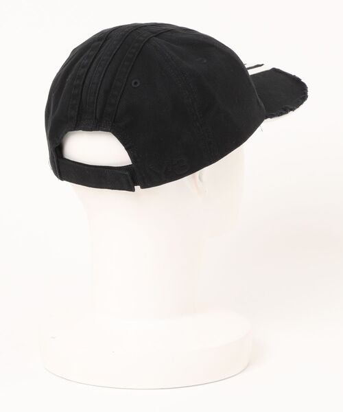 NUBIAN(ヌビアン)の「Y-3 STRIPES CAP(キャップ・レディース・ブラック・OS)」の7枚目の写真