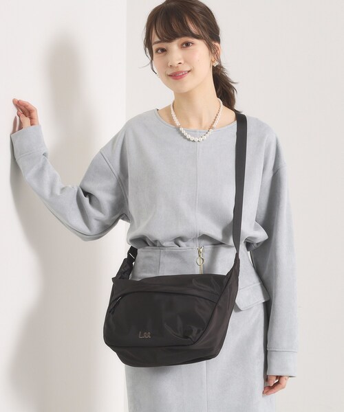 ITS'DEMO(イッツデモ)の「<Lee別注>ミニショルダー(ショルダーバッグ・レディース・ブルー/アイボリー系/ブラック・00)」の5枚目の写真