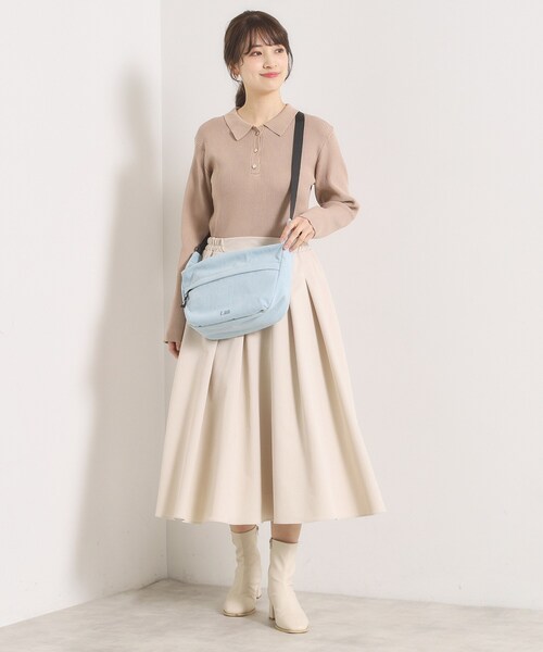 ITS'DEMO(イッツデモ)の「<Lee別注>ミニショルダー(ショルダーバッグ・レディース・ブルー/アイボリー系/ブラック・00)」の8枚目の写真