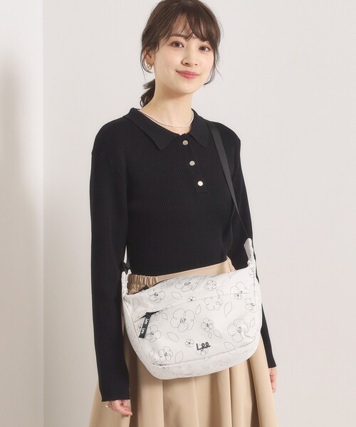 ITS'DEMO(イッツデモ)の「<Lee別注>ミニショルダー(ショルダーバッグ・レディース・ブルー/アイボリー系/ブラック・00)」の9枚目の写真