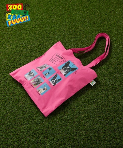 niko and...(ニコアンド)の「【ZOO ZOO ZOO FUUU!!】ANIMALトート(トートバッグ・レディース・オレンジ/イエロー/ピンク/ライトグリーン・FREE)」の1枚目の写真