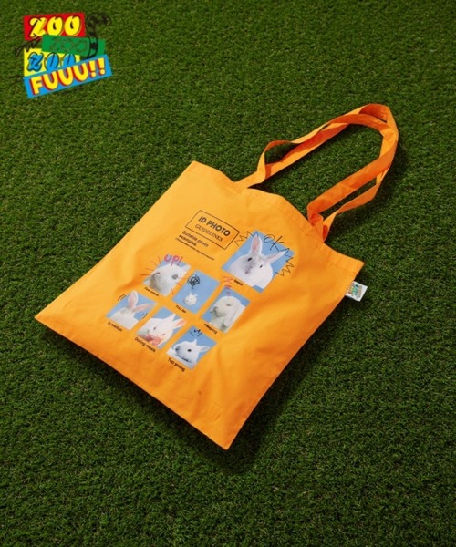 niko and...(ニコアンド)の「【ZOO ZOO ZOO FUUU!!】ANIMALトート(トートバッグ・レディース・オレンジ/イエロー/ピンク/ライトグリーン・FREE)」の4枚目の写真