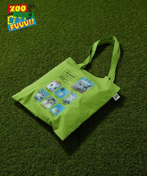 niko and...(ニコアンド)の「【ZOO ZOO ZOO FUUU!!】ANIMALトート(トートバッグ・レディース・オレンジ/イエロー/ピンク/ライトグリーン・FREE)」の2枚目の写真