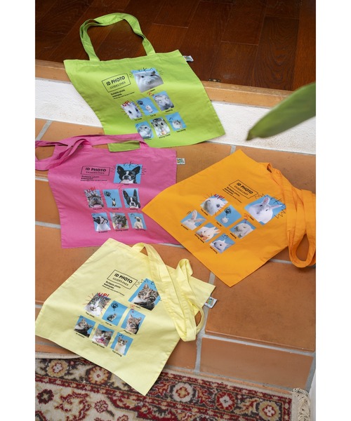 niko and...(ニコアンド)の「【ZOO ZOO ZOO FUUU!!】ANIMALトート(トートバッグ・レディース・オレンジ/イエロー/ピンク/ライトグリーン・FREE)」の12枚目の写真