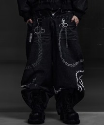 ROSEN KREUZ | 【Rosen Kreuz】3D RELIC ARCHIVE TROUSERS / 【ローゼンクロイツ】3Dプリントバギーパンツ(デニムパンツ)