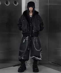 ROSEN KREUZ（ローゼンクロイツ）の「【Rosen Kreuz】3D RELIC ARCHIVE TROUSERS / 【ローゼンクロイツ】3Dプリントバギーパンツ（デニムパンツ）」