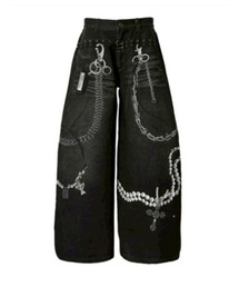 ROSEN KREUZ（ローゼンクロイツ）の「【Rosen Kreuz】3D RELIC ARCHIVE TROUSERS / 【ローゼンクロイツ】3Dプリントバギーパンツ（デニムパンツ）」