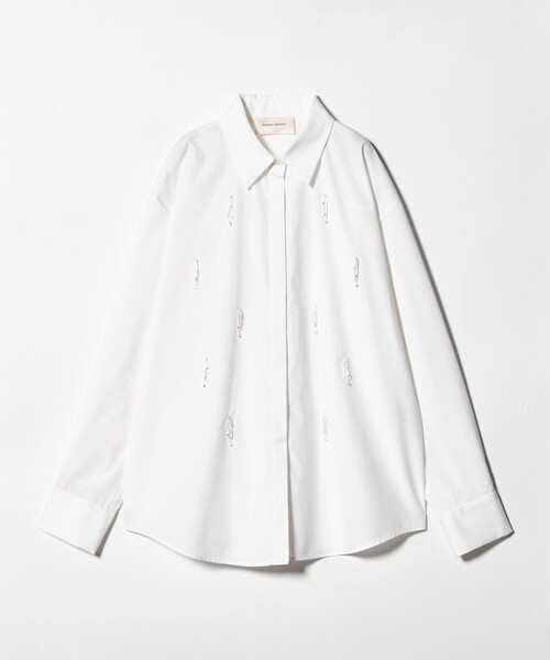 AEWEN MATOPH（イウエン マトフ）の「＜AEWEN MATOPH＞ビーズフリンジシャツ（シャツ/ブラウス・レディース・ライトブルー/ホワイト・FREE）」の19枚目の写真