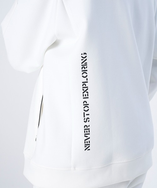 FLASH PACKER(フラッシュパッカー)の「FLASH PACKER フラッシュパッカー/ セットアップ対応 エアテンション ジップパーカー // XP-AIR PARKA(パーカー・メンズ・ホワイト/ブラック/グレー・MEDIUM/LARGE/X-LARGE)」の7枚目の写真