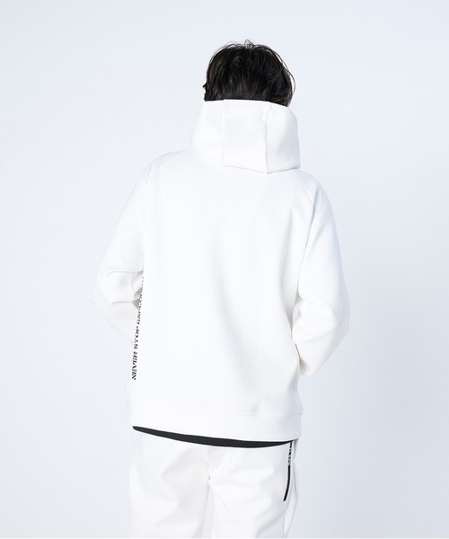 FLASH PACKER(フラッシュパッカー)の「FLASH PACKER フラッシュパッカー/ セットアップ対応 エアテンション ジップパーカー // XP-AIR PARKA(パーカー・メンズ・ホワイト/ブラック/グレー・MEDIUM/LARGE/X-LARGE)」の13枚目の写真