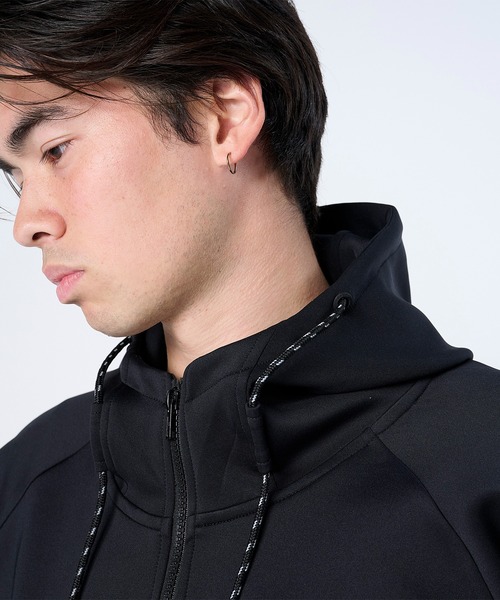FLASH PACKER(フラッシュパッカー)の「FLASH PACKER フラッシュパッカー/ セットアップ対応 エアテンション ジップパーカー // XP-AIR PARKA(パーカー・メンズ・ホワイト/ブラック/グレー・MEDIUM/LARGE/X-LARGE)」の17枚目の写真