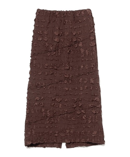 Ray BEAMS（レイビームス）の「ストレッチ ジャカード タイト スカート（スカート・レディース・ブラック/ダークブラウン・ONE SIZE）」の16枚目の写真