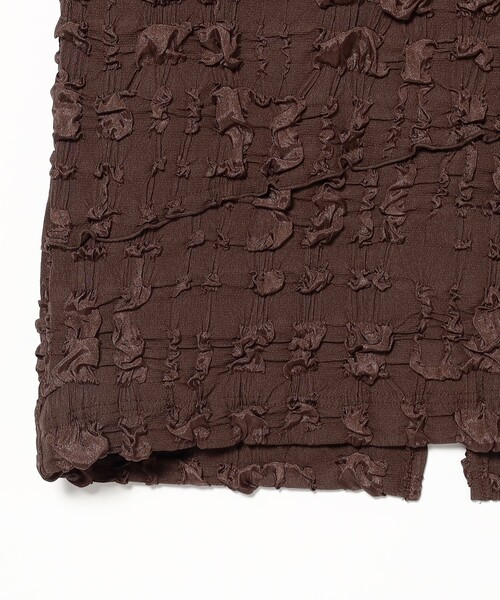 Ray BEAMS（レイビームス）の「ストレッチ ジャカード タイト スカート（スカート・レディース・ブラック/ダークブラウン・ONE SIZE）」の18枚目の写真