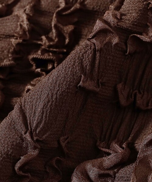 Ray BEAMS（レイビームス）の「ストレッチ ジャカード タイト スカート（スカート・レディース・ブラック/ダークブラウン・ONE SIZE）」の20枚目の写真