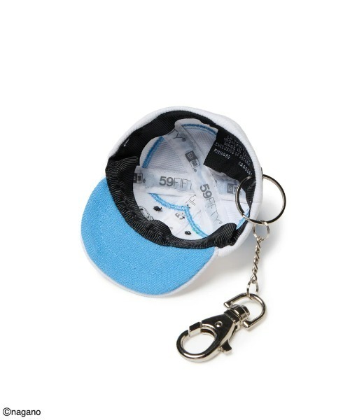 NEW ERA×ちいかわ キャップキーホルダー ちいかわ　ハチワレ NEW ERA】 キャップキーホルダー ちいかわ ハチワレ Cap Keyholder CAP