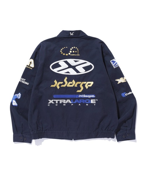 XLARGE ワークジャケット PEACH FINISHED WORK JACKET（その他アウター）｜XLARGE（エクストラ