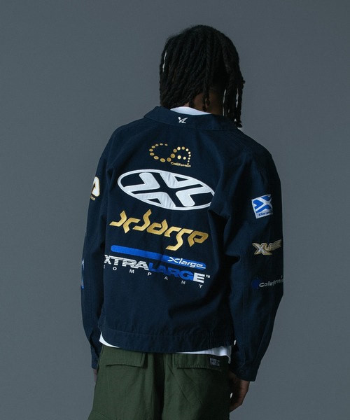 XLARGE(エクストララージ)の「PEACH FINISHED WORK JACKET(その他アウター・メンズ・ネイビー/ブラック/ブラウン・L/M/S/XL)」の16枚目の写真