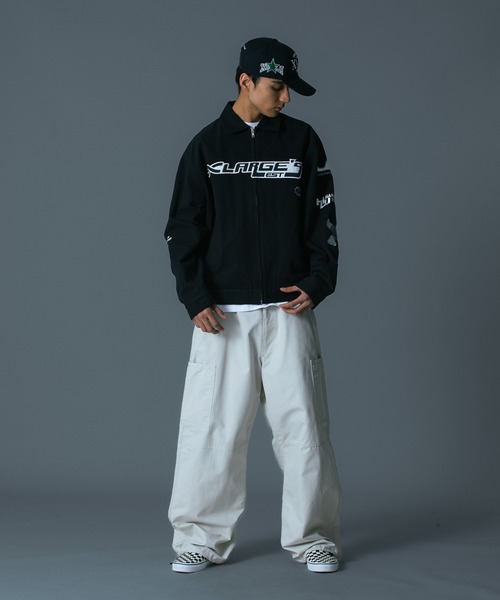 PEACH FINISHED WORK JACKET（その他アウター）｜XLARGE（エクストラ