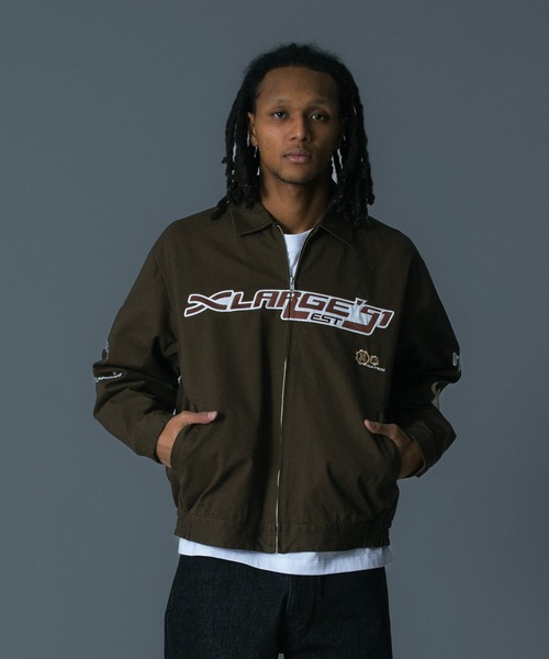 XLARGE(エクストララージ)の「PEACH FINISHED WORK JACKET(その他アウター・メンズ・ネイビー/ブラック/ブラウン・L/M/S/XL)」の21枚目の写真