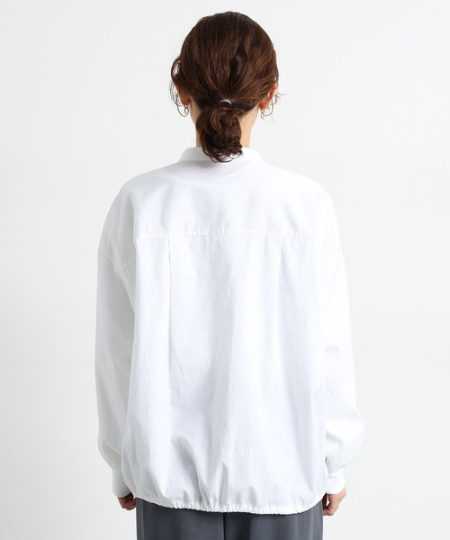 studio CLIP（スタディオクリップ）の「ライトオックスドロストシャツ（シャツ/ブラウス・レディース・ベージュ/ホワイト/サックスブルー・FREE）」の18枚目の写真