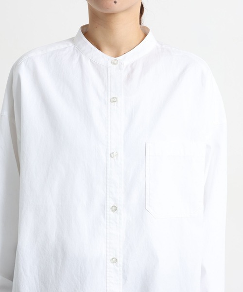 studio CLIP（スタディオクリップ）の「ライトオックスドロストシャツ（シャツ/ブラウス・レディース・ベージュ/ホワイト/サックスブルー・FREE）」の19枚目の写真