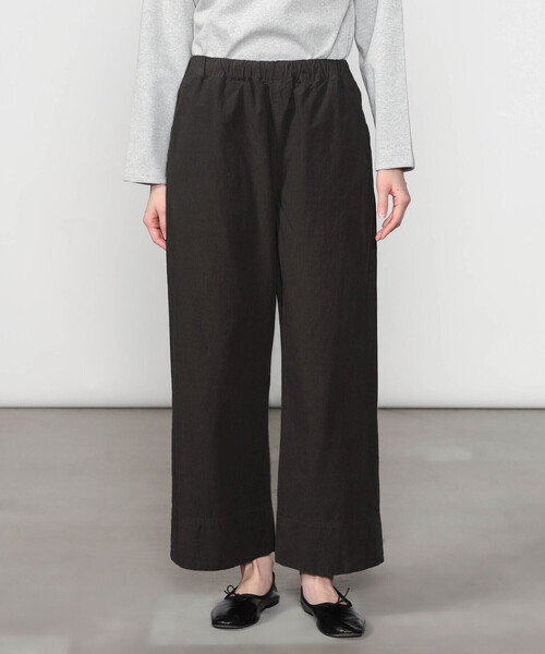 ORCIVAL（オーシバル）の「ORCIVAL | コットン フレアイージーパンツ WOMEN（その他パンツ・レディース・ブラック系その他/ブルー/オレンジ/ベージュ系その他/イエロー・1）」の14枚目の写真