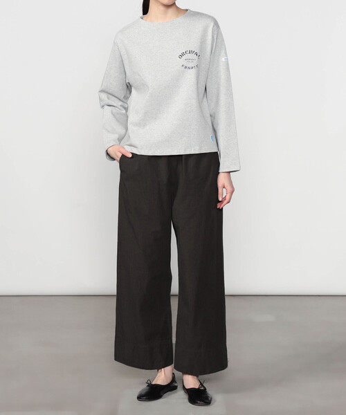 ORCIVAL（オーシバル）の「ORCIVAL | コットン フレアイージーパンツ WOMEN（その他パンツ・レディース・ブラック系その他/ブルー/オレンジ/ベージュ系その他/イエロー・1）」の16枚目の写真