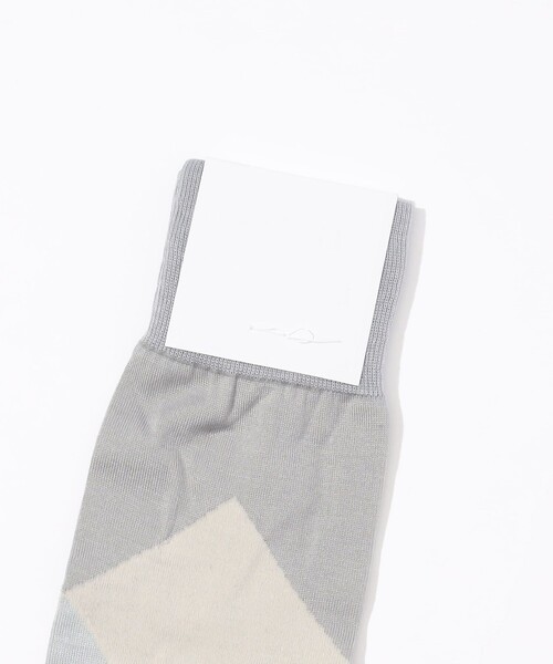 TOMORROWLAND （トゥモローランド）の「omo design コットンナイロン キューブコンビソックス（ソックス/靴下・メンズ・ブルー系その他2・FREE）」の3枚目の写真