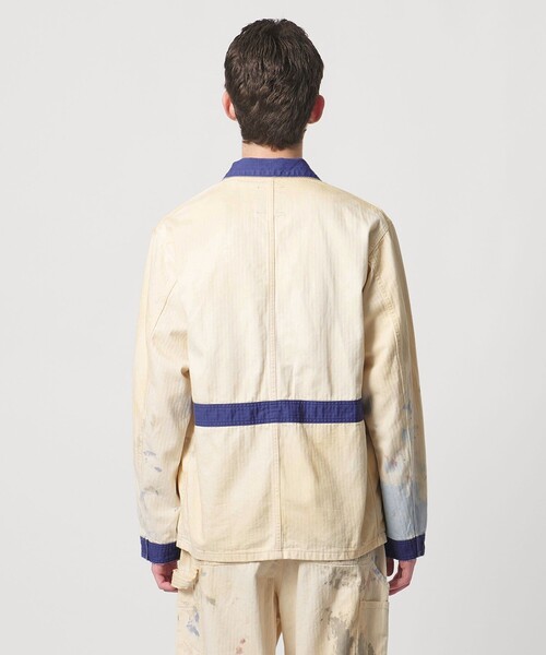 UNITED ARROWS & SONS（ユナイテッドアローズアンドサンズ）の「＜SWJP for UNITED ARROWS & SONS＞ TWO TONE HB JACKET/ジャケット（テーラードジャケット・メンズ・オフホワイト・XL/L/M）」の3枚目の写真